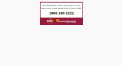 Desktop Screenshot of pnbrewardz.com